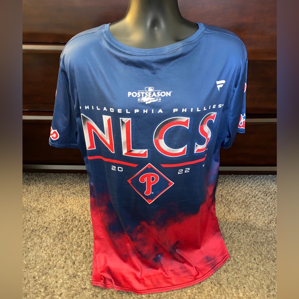 2022 NLCS Philadelphia Phillies Giveaway SGA Red October AOP Shirt
